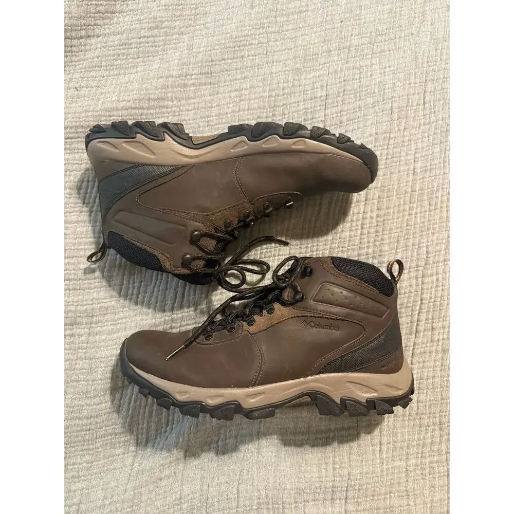 Columbia Men’s Boots Newton Ridge Plus II Waterproof Hiking Leather NWOT Size 11